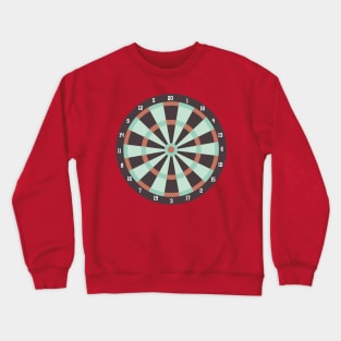 Dart board Crewneck Sweatshirt